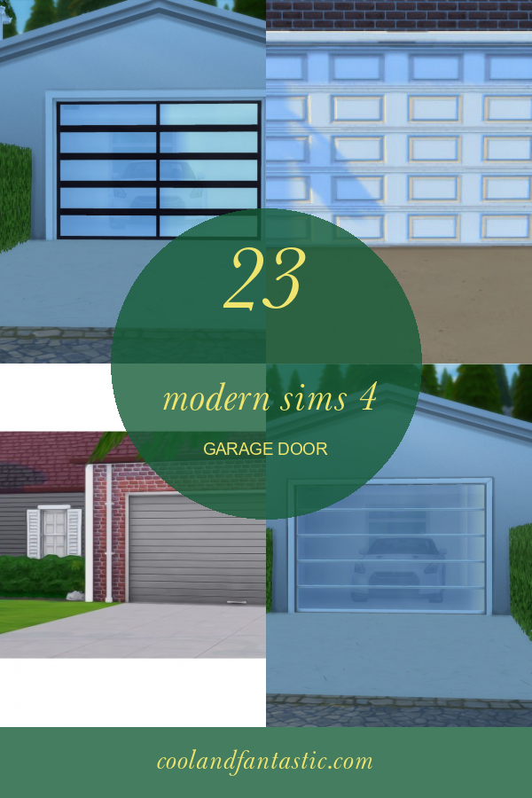 23 Modern Sims 4 Garage Door Home, Family, Style and Art Ideas